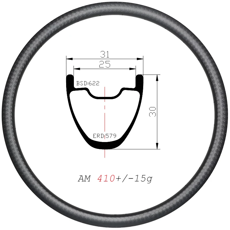 

31 мм широкий MTB AM 29er 410g полностью горный углеродный диск бескамерные колеса 30 мм Глубина 24H 28H 32H UD 3K 12K 29 дюймов Углеродные колеса клинчер