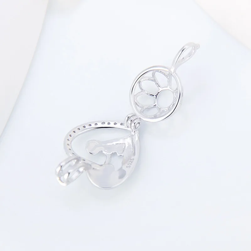 Кулон из серебра 925 пробы с жемчугом 3 шт.|Подвески| |