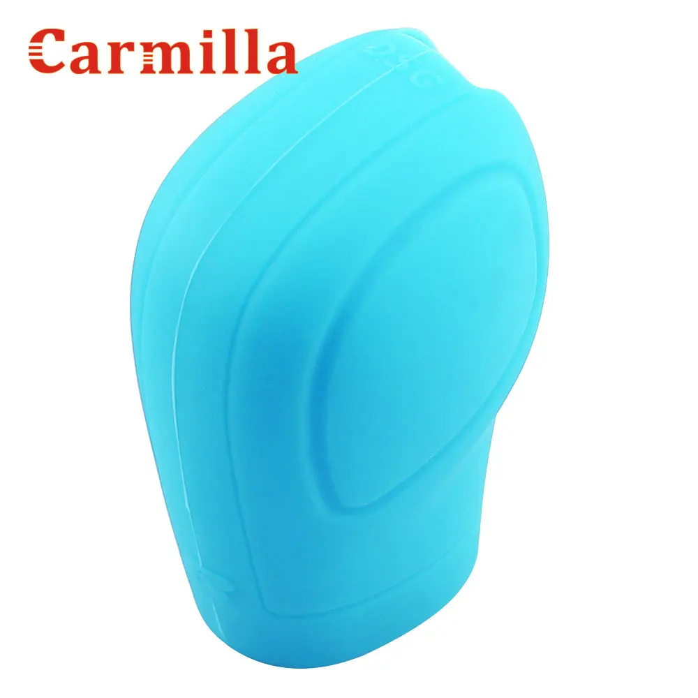Силиконовый чехол Carmilla с ручкой передач для Volkswagen VW Golf 6 Passat B7 Jetta CC Polo Touran Tiguan Eos