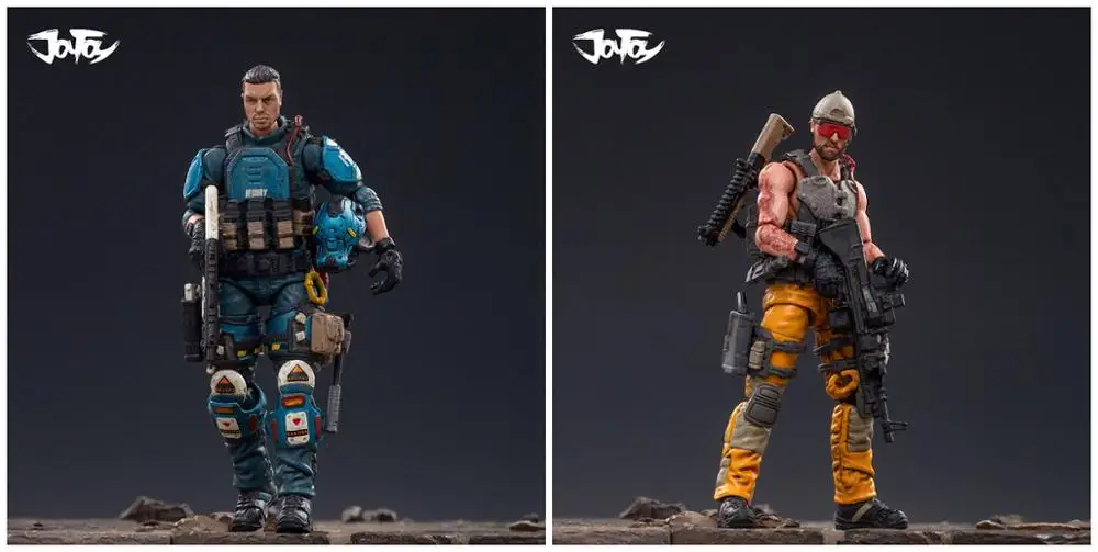 BC-2set JOYTOY 1/18 фигурки 3 шт Морской корпус военный солдат фигурка модель игрушки коллекция игрушек - Цвет: BC-2set