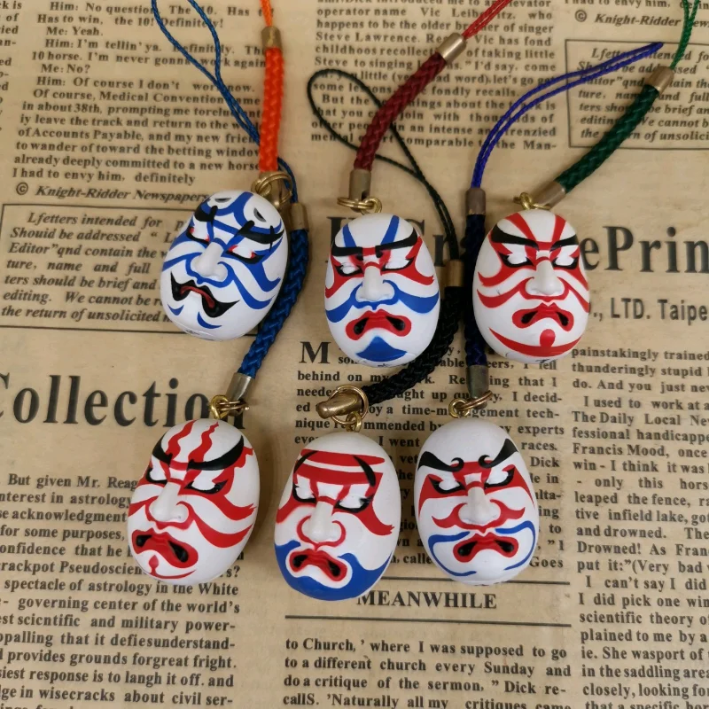 Подлинный груз японская KAIYODOs традиционная специальная маска кабуки кулон в виде