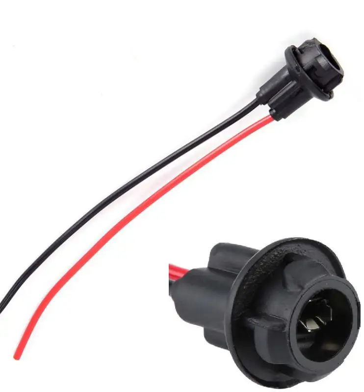 

Новинка автомобильная лампа T10 W5W с клиновидным цоколем, разъем, держатель, удлинитель, светодиодный держатель для автомобиля, грузовика, ло...