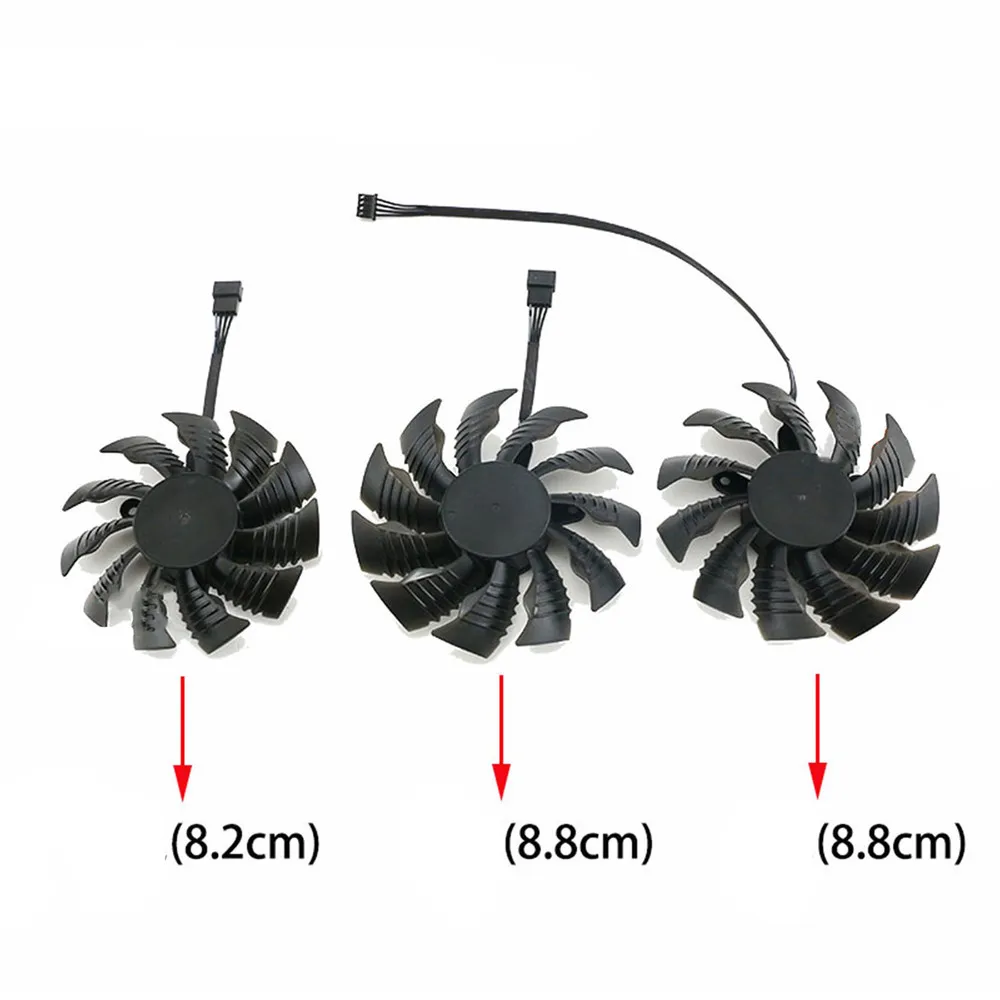 

4pin Graphics Card Cooling Fan 12V 0.55A Gaming Cooler PLA09215S12H For Gigabyte RTX3090 3080ti 3080 3070ti EAGLE
