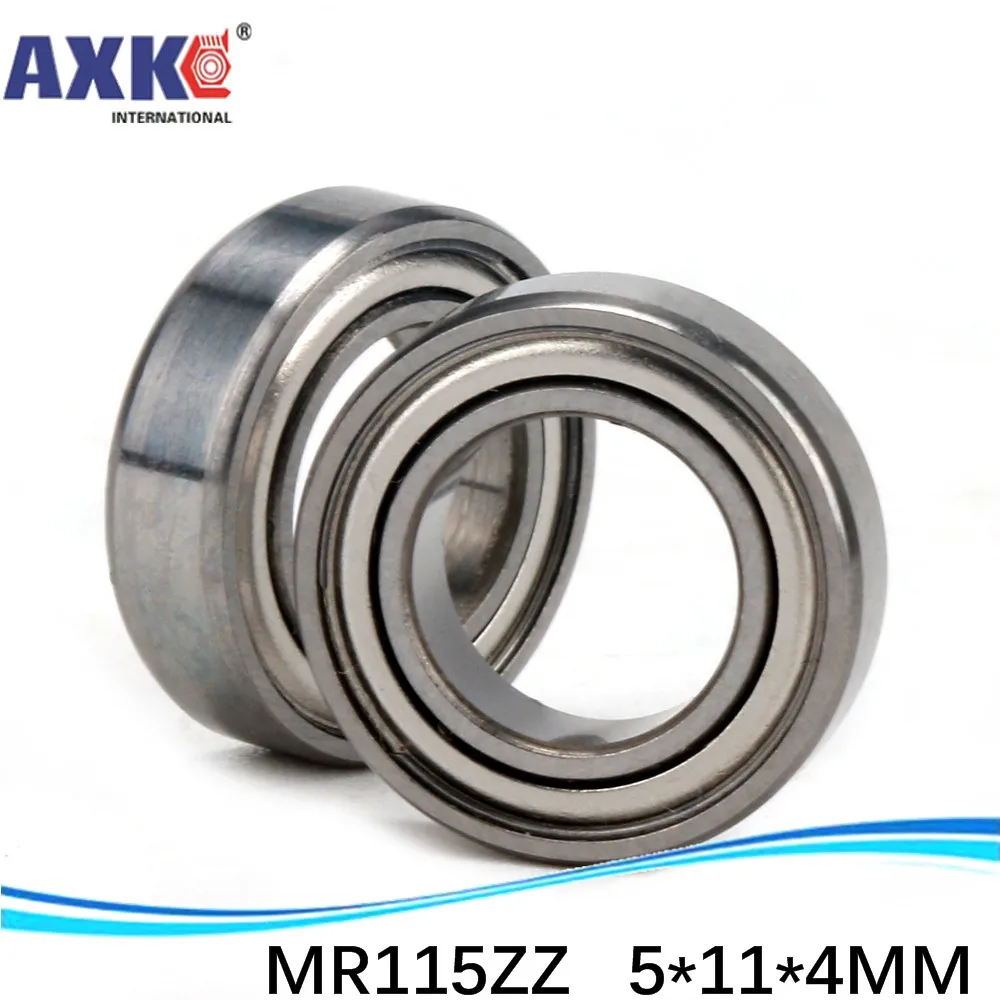 AXK распродажа цена бесплатная доставка 10 шт. модель MR115ZZ MR115 2RS SMR115ZZ SMR115 5x11x4 мм
