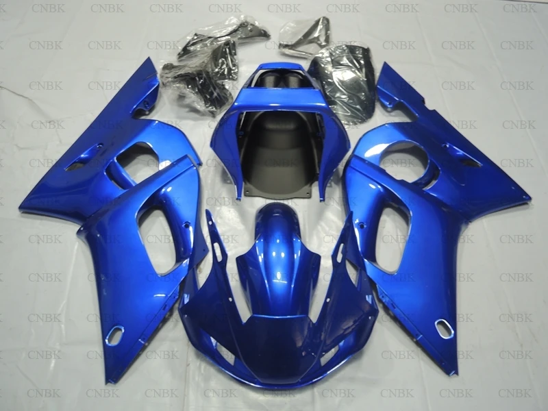 Обтекатели для YZF600 R6 00 01 1998 2002 синие|Полные комплекты обтекателей| |