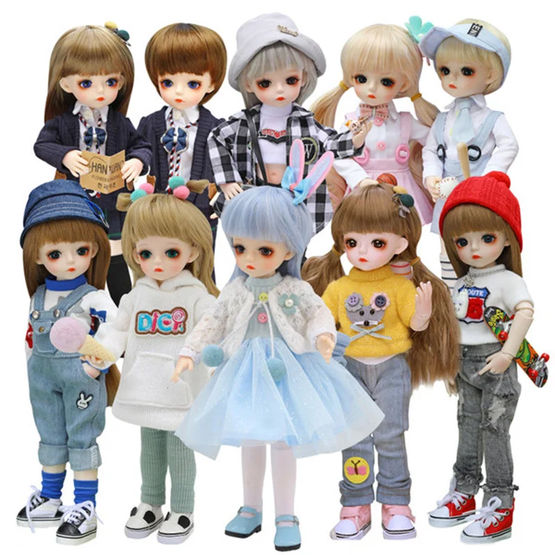 Модная шарнирная кукла 1/6 с шарнирным телом 30 см куклы для девочек милые крутые