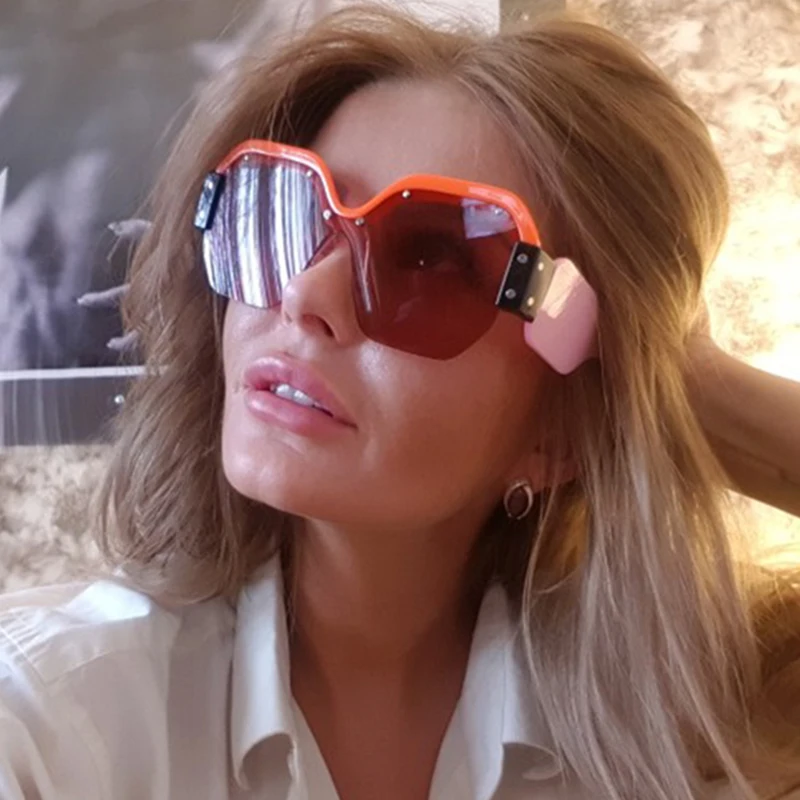 Женские спортивные солнцезащитные очки MLLSE брендовые дизайнерские большие