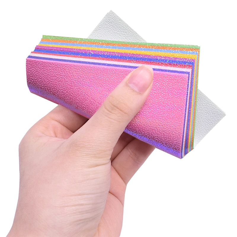 50pcs Square Origami Paper Single Side Shining Folding Multicolor Papers Kids Handmade DIY Scrapbooking Craft Decor Multi Size | Дом и сад