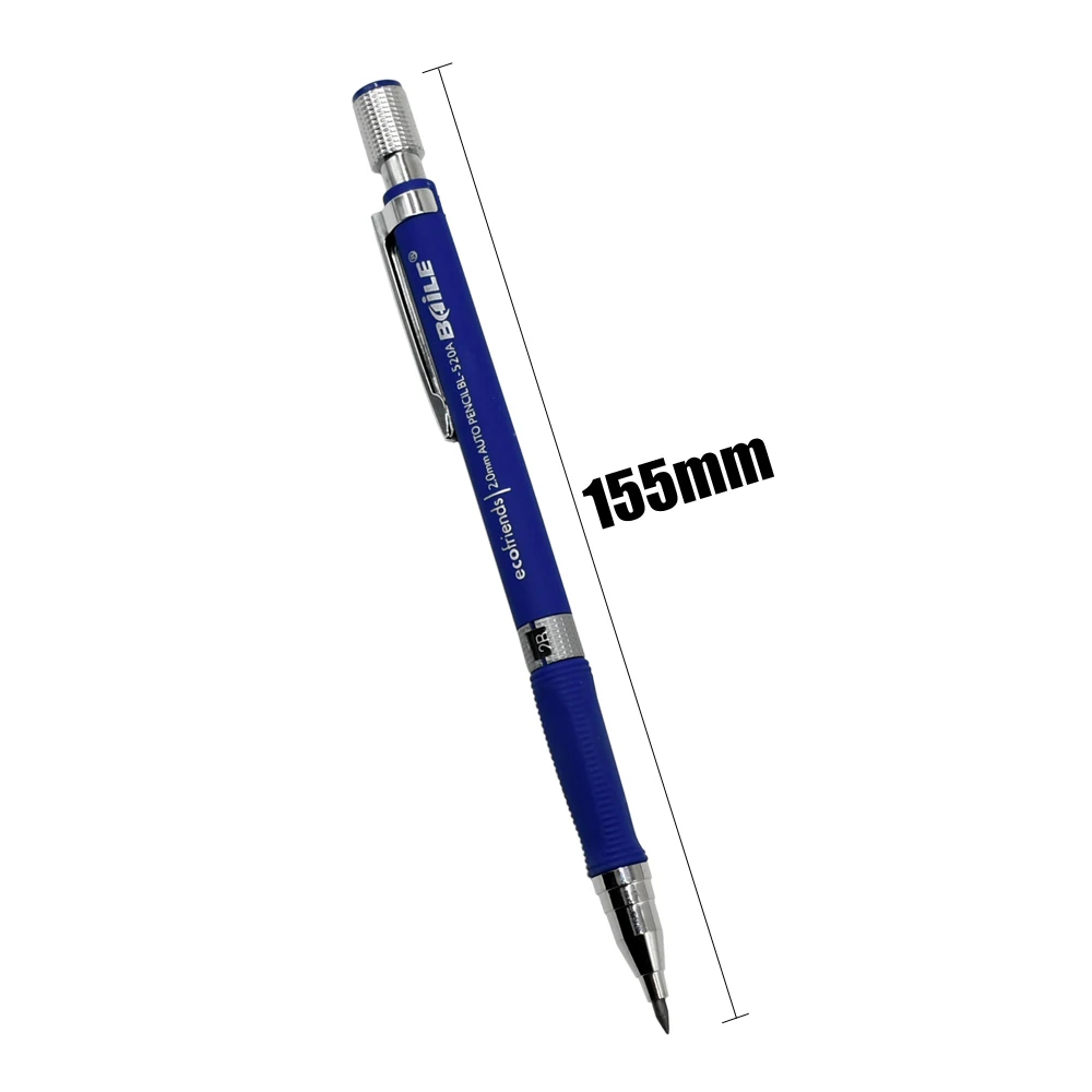 Механический карандаш 2 0 мм автоматический для рисования дизайнерский черные