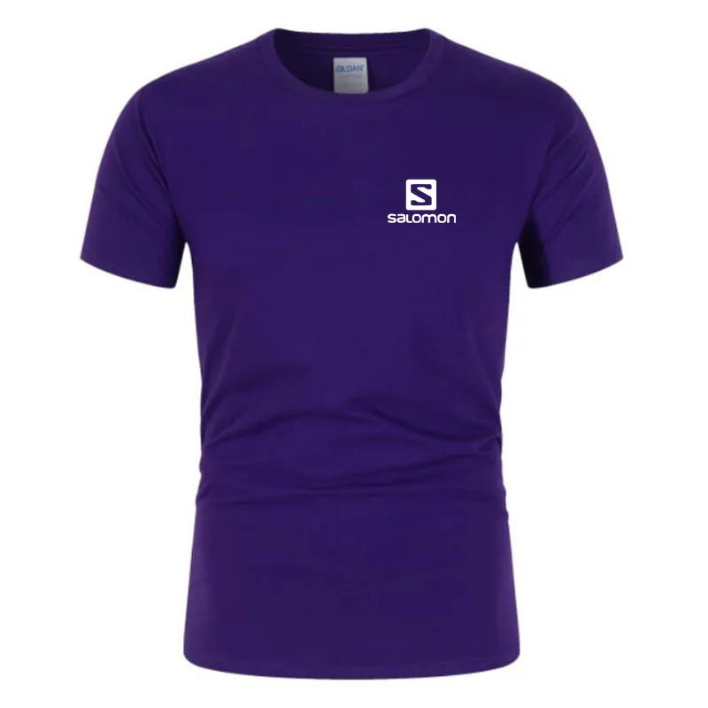 

Men's T-shirt oversized solid color O-neck short-sleeved shirt casual sports quick-drying S-6XL new brand 2021