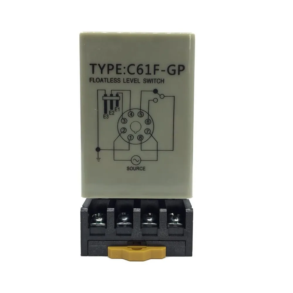 Жидкий беспоплавковый выключатель регулятора уровня Управление реле