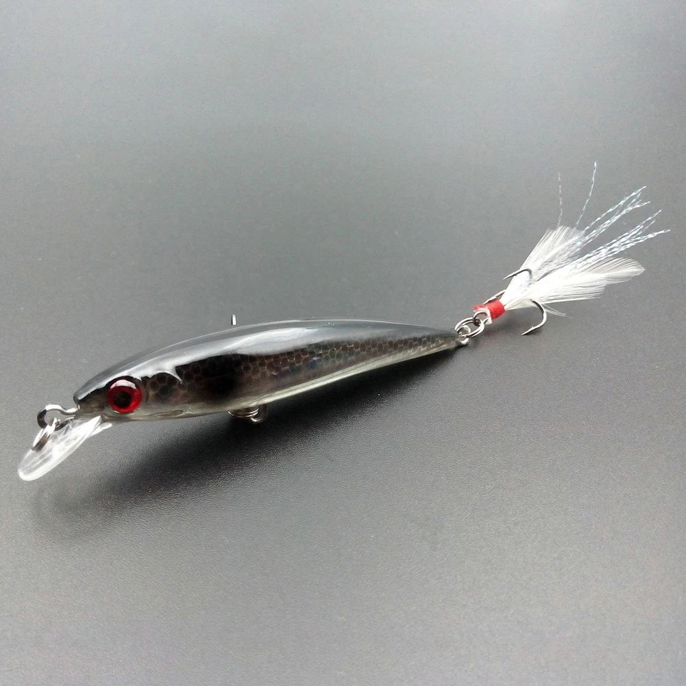 

10Pcs 9cm 8g Artificial Fishing Hard Lifelike Lure Minnow Wobbler Fish Swim Bait