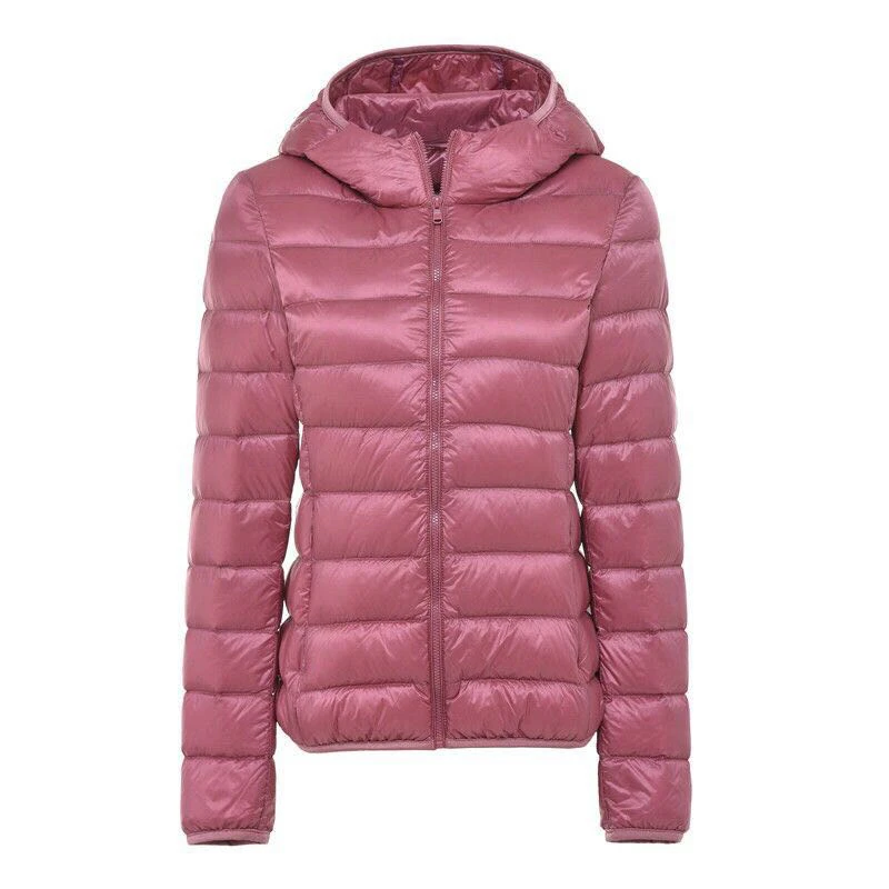 

New 2020 Fashion Jacket Women Solid Color Coat New 2020 Winter Thick Warm Jacket Women Hooded Slim Zipper Outerwear