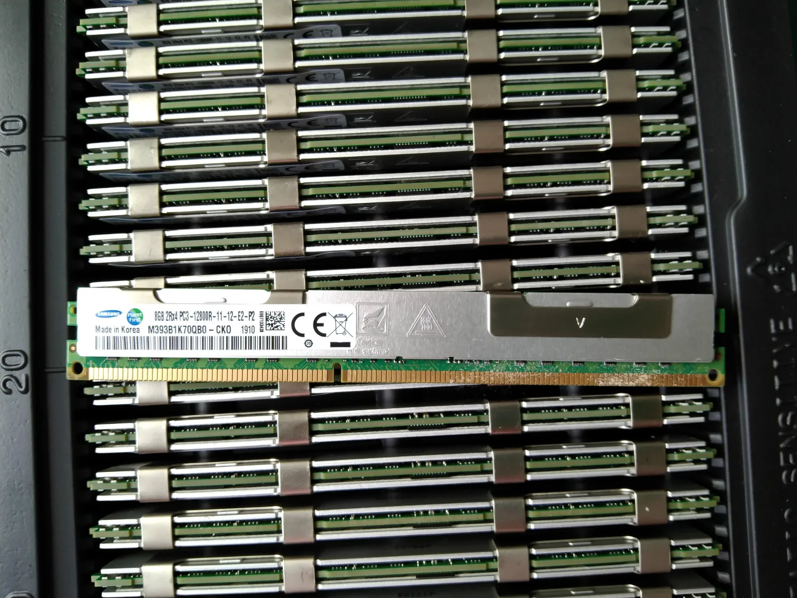Память для настольного компьютера 8 ГБ 2RX4 PC3-12800R 1600 модуль серверной памяти