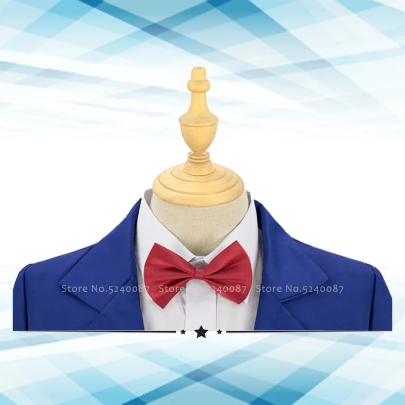 Костюм для косплея из аниме Детектив Конан с закрытым чехлом детей и взрослых