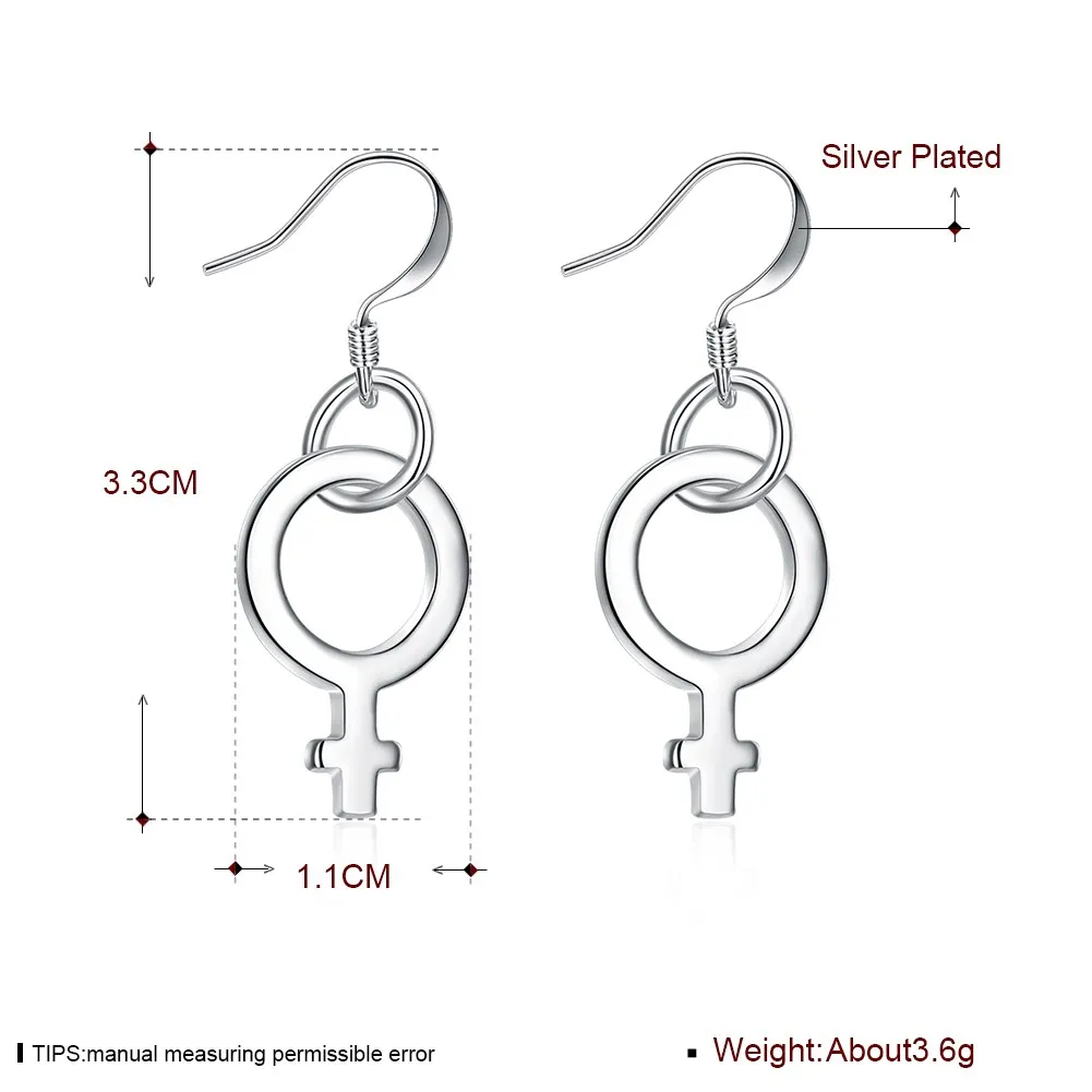 

Korean Fashion Piercing Silver 925 Hoop Stud Dangle Hanging Earrings For Women Teens 2021 Trend Jewelry Ear Cuffs
