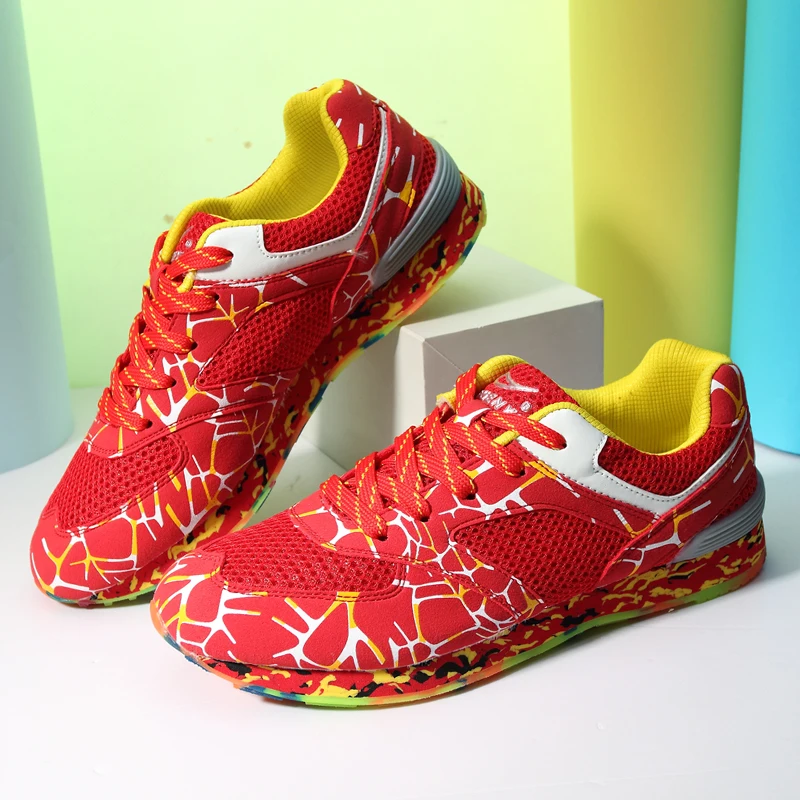 

Professional Running Shoes Men Light Breathable Couple Jogging Shoes Women Outdoor Walking Competition Training Shoes Size 36-45