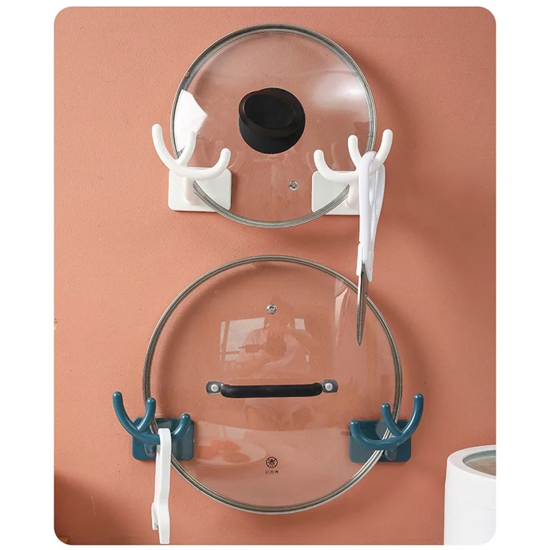 

The Wall Mount Can be Combined With Antlers, Pot Iids, Cutting Boards, Multi-function Kitchen Racks, Hooks for Small Objects