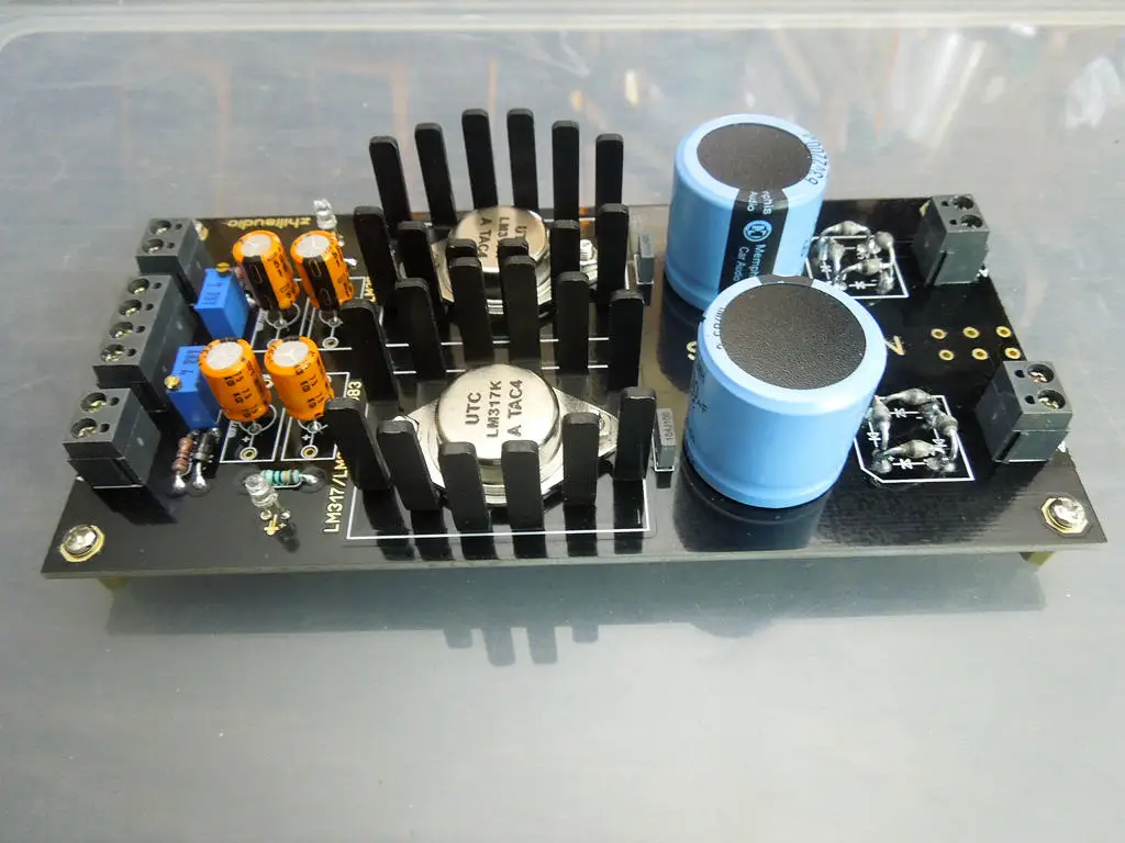 Регулируемая плата блока питания LM317 2 модели Стандартное основание на блоке IM HICAP