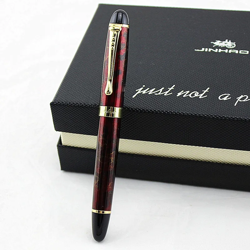 JINHAO x450 матовая шероховатая поверхность Черная Ручка-роллер высокое качество роскошные офисные школьные канцелярские принадлежности материал металлические принадлежности - Цвет: H