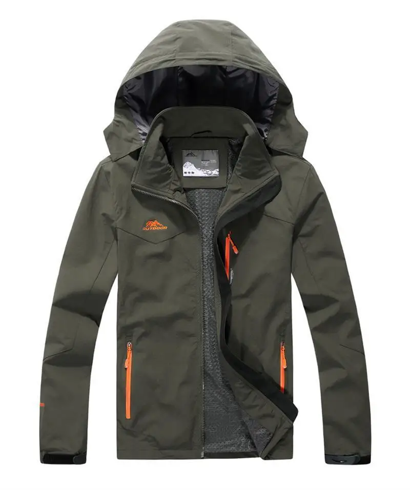 

new Large size 8XL 7XL 6XL 5XL 4XL 3XL Long Sleeve Single Layer Soft Jacket Men Waterproof Jackets Men Jacket