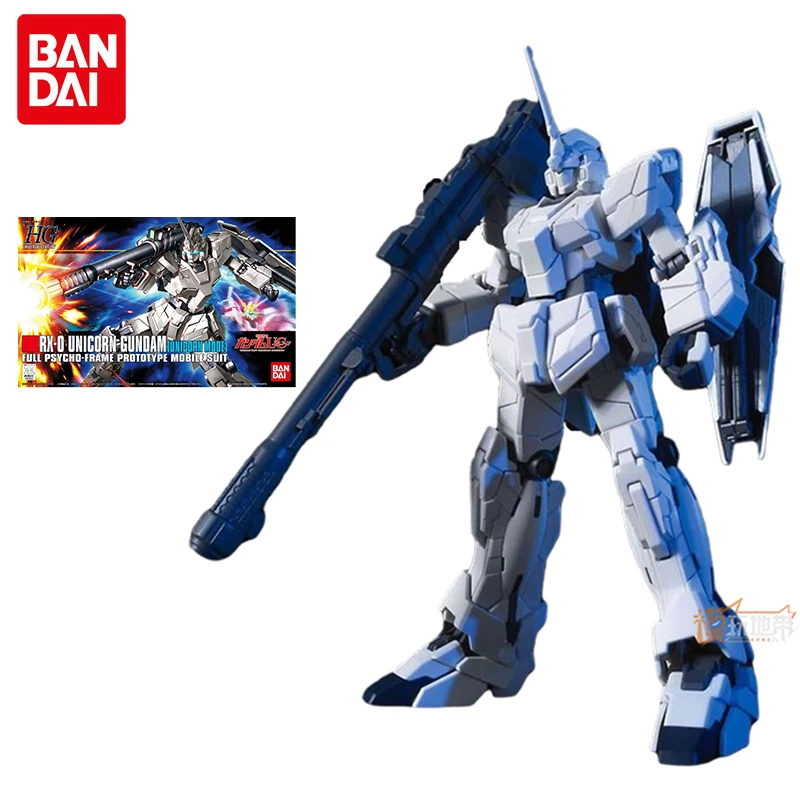 

Bandai Gundam Assembly Model Figure HGUC 101 1/144 RX-0 UNICORN GUNDAM Genuine Model Collection Decoration Children Toy