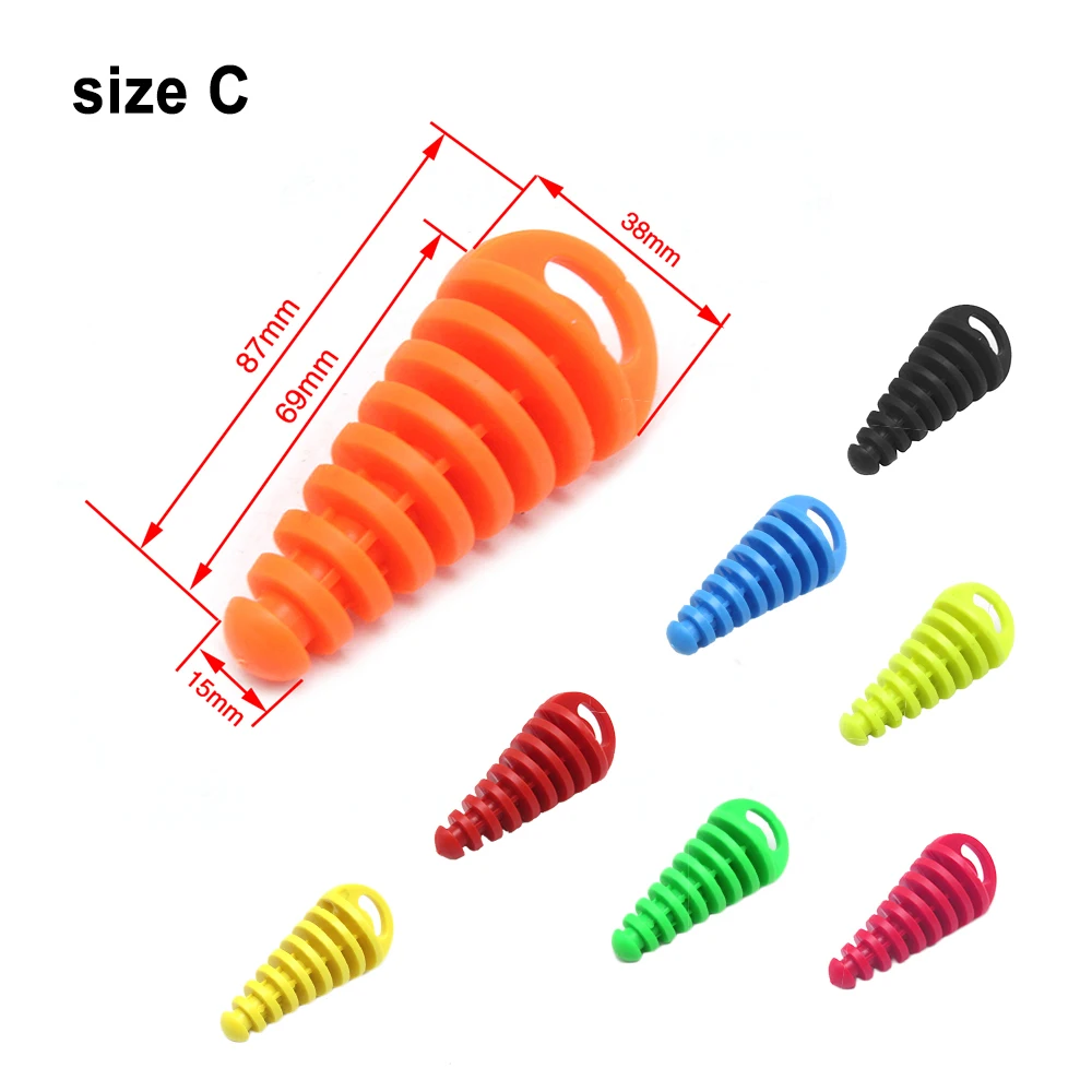 Выхлопная труба SCL Racing для мотоцикла ПВХ пробка глушителя протектор выхлопной