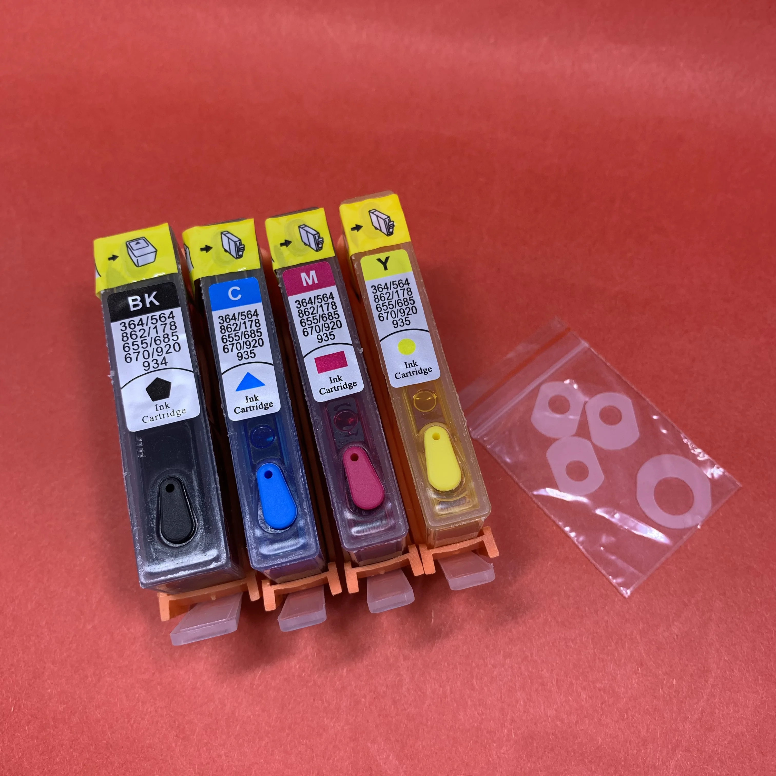 Картридж YOTAT 934XL для принтера HP 934 935 Officejet pro 6230 6830 6835 6812 6815 6820|ink cartridge|refillable ink