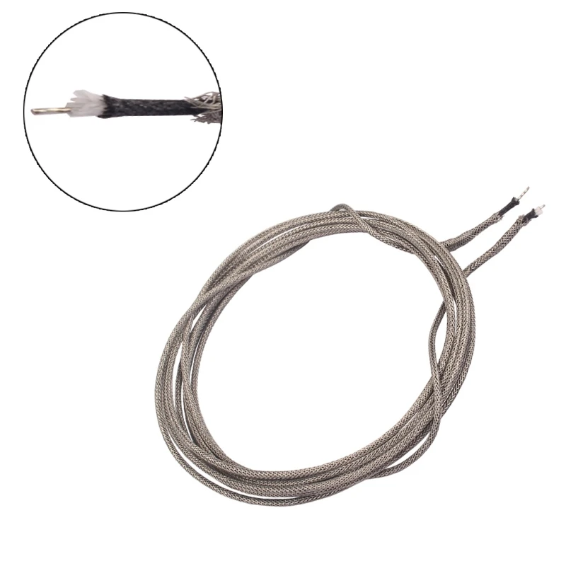 1x одиночный проводник провода воск Плетеный Защитная ткань гитарный
