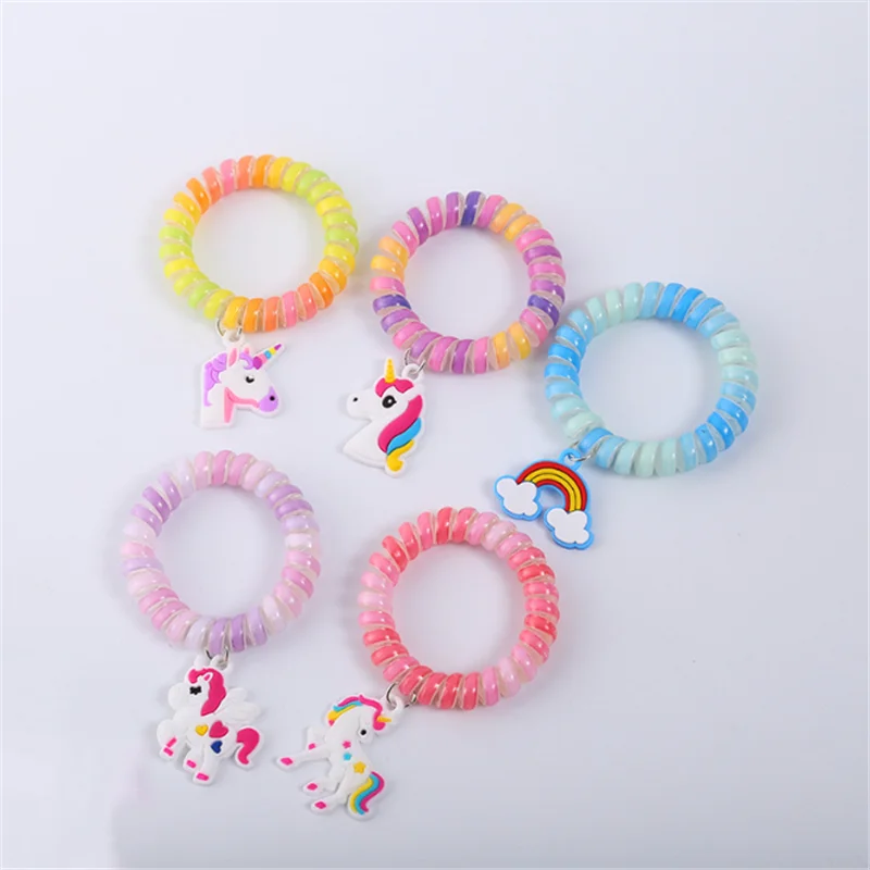 

5pc Mermaid PVC Bracelet Creative Baby Shower Decorations Gift Children Soft Rubber Bracelet Party Decoration Happy Birthday.8z