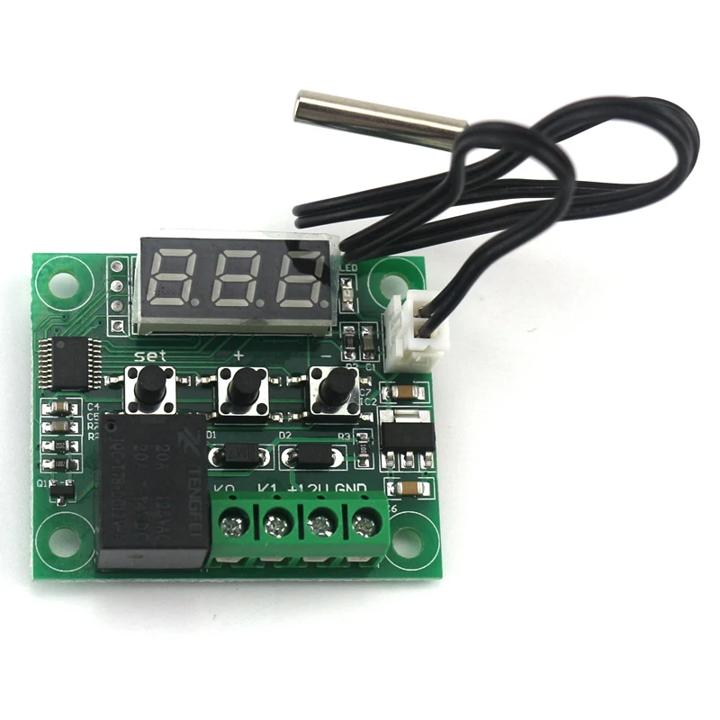 Высокоточный цифровой регулятор температуры DC12V термостат температура