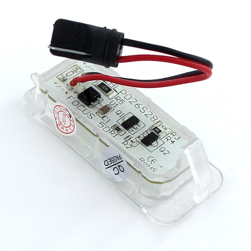 2 шт. 6000 К белый без ошибок Автомобильный светодиодный номерной знак лампа для Ford