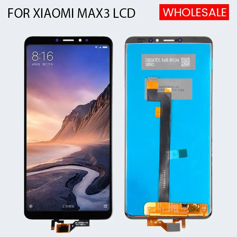 Бесплатная доставка Для Xiaomi Mi Max 3 ЖК дисплей сенсорный экран дигитайзер в сборе с