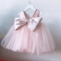 girls dress pearl princess for birthday party little bridesmaid wedding girls dresses ball gown baby baptism christening dresses