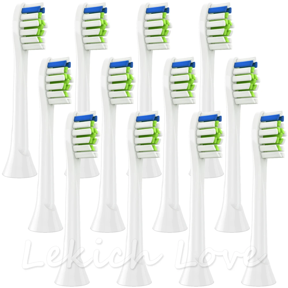 Насадки для зубной щетки Philips Sonicare 12 шт. насадки подходят здоровья десен 3 6 9 серий
