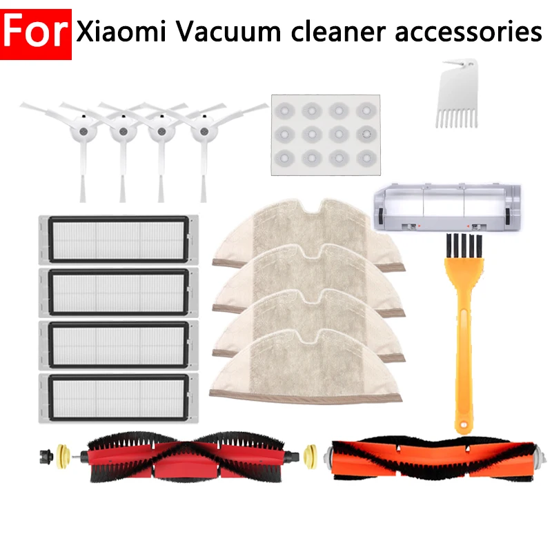 

For Xiaomi Mijia Generation 1S 2S Or Roborock S50 S55 T4 T6 t65 Accessories Rag Hepa Filter Main Side Brush Cover Vacuum Cleaner