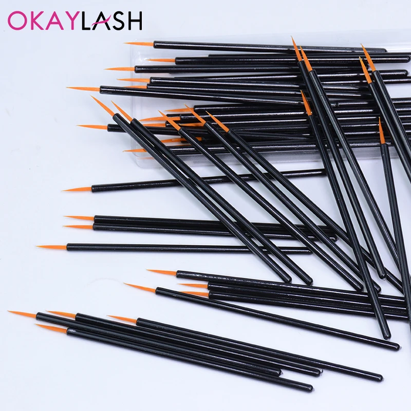 OKAYLASH новейший макияж косметика подводка для глаз кисти многоразовая подкладка