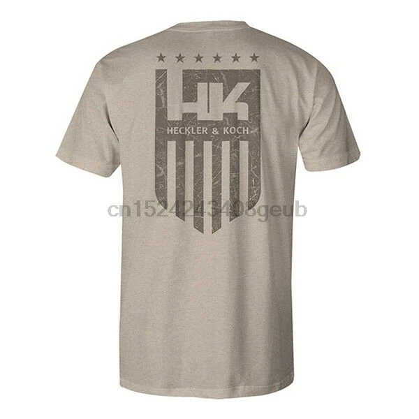 Футболка HECKLER KOCH HK в полоску Размер 3XL новинка VP9 P7 MP5 PM7 Mark23 SP5k | Мужская одежда