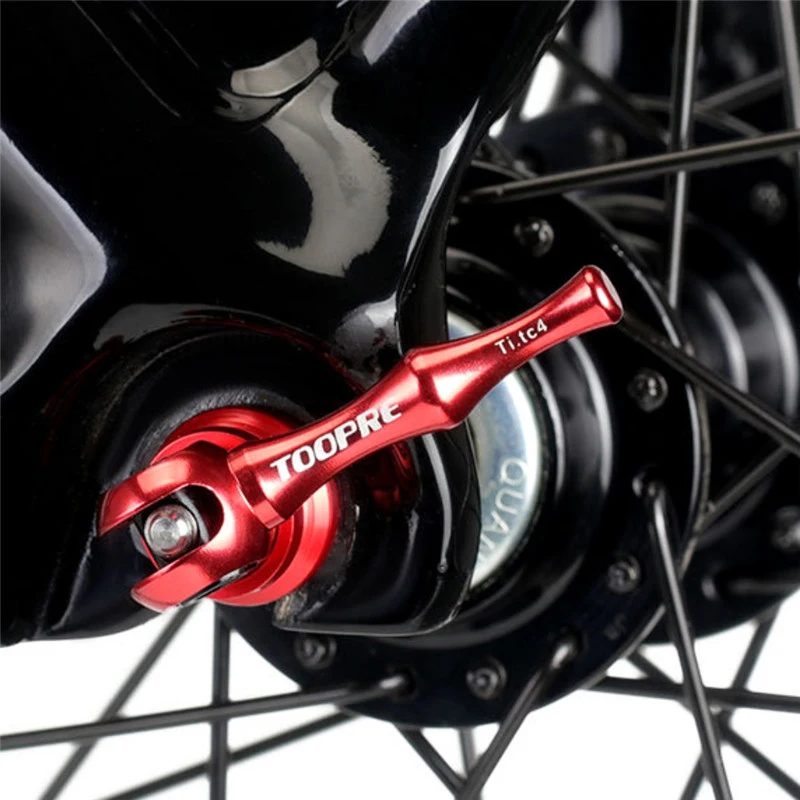 

Bicycle Repair Tool Ultra-light Titanium Alloy MTB Quick Release Axle Cycling Hub Quick Release Bike Wheel Lock Riding Equipment
