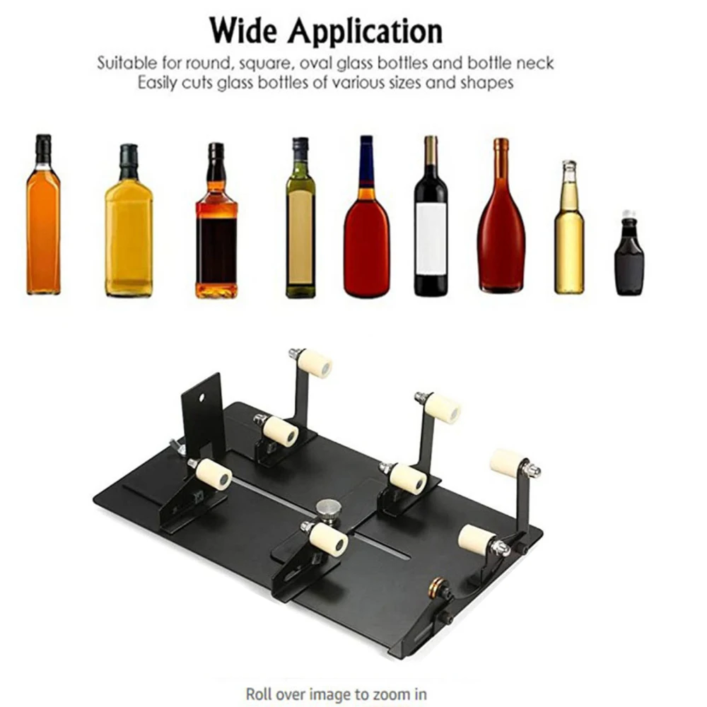 

Beer DIY Cuting Machine Glass Professional Bottles Cutting Recycl Adjustable Craft Wide Range Of Applications High Securit Wine