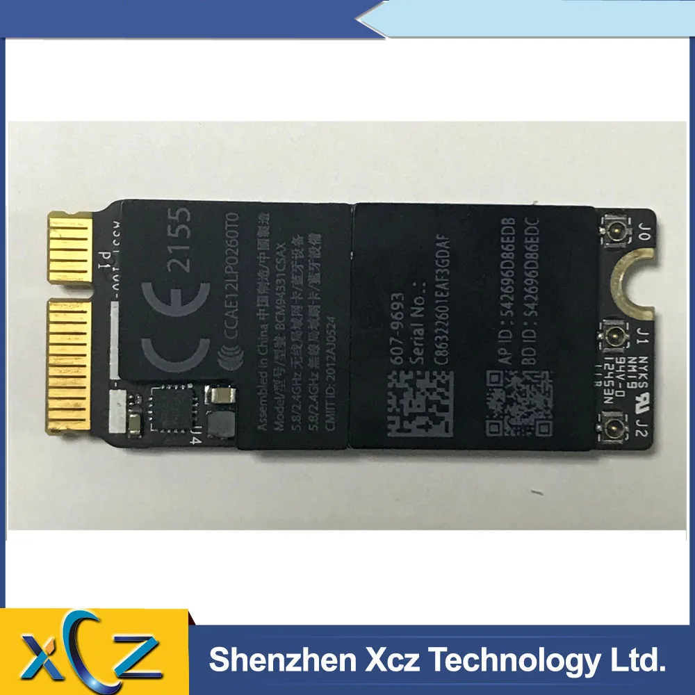 BCM94331CSAX Bluetooth BT + Wi Fi карта для MacBook Pro 13 дюймов A1425 15 A1398 аэропорта Mid/ранняя 2012 ранние