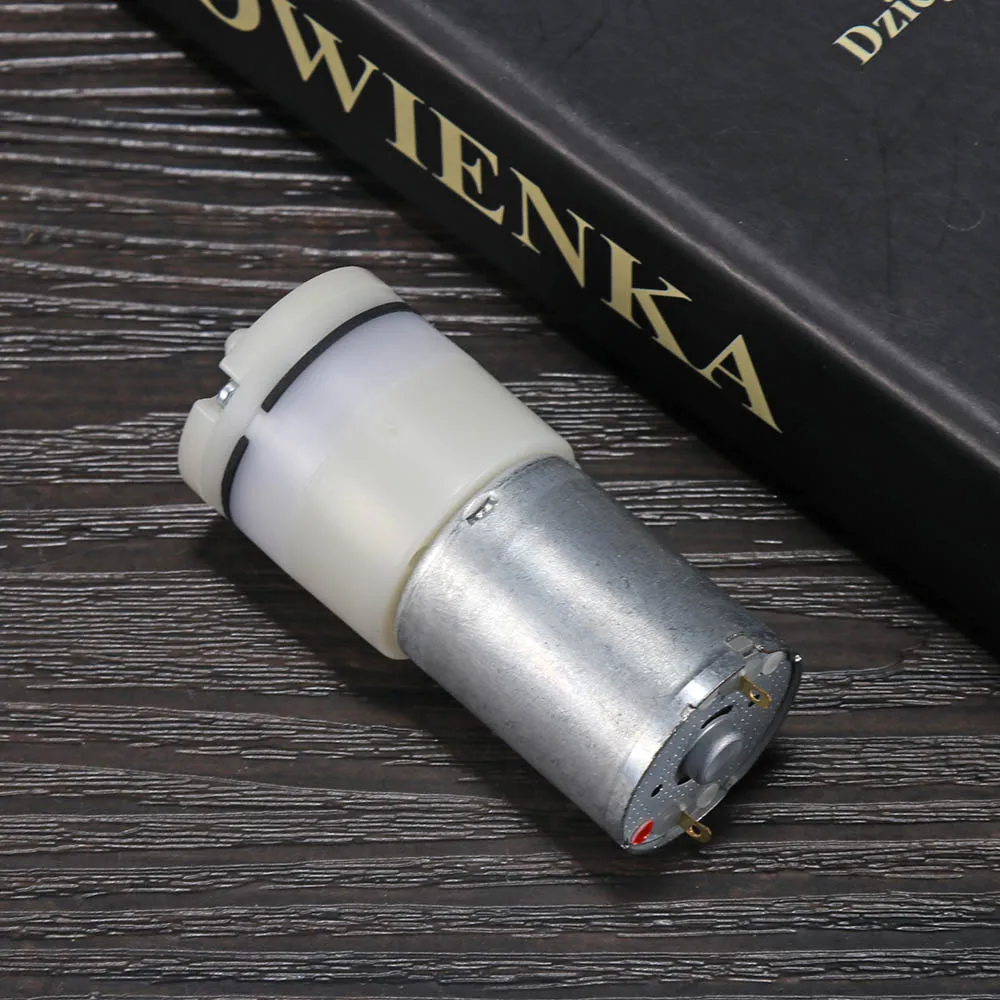 1 шт. белый Электрический микровакуумный насос DC 12 В 3 7 микровоздушный маленький