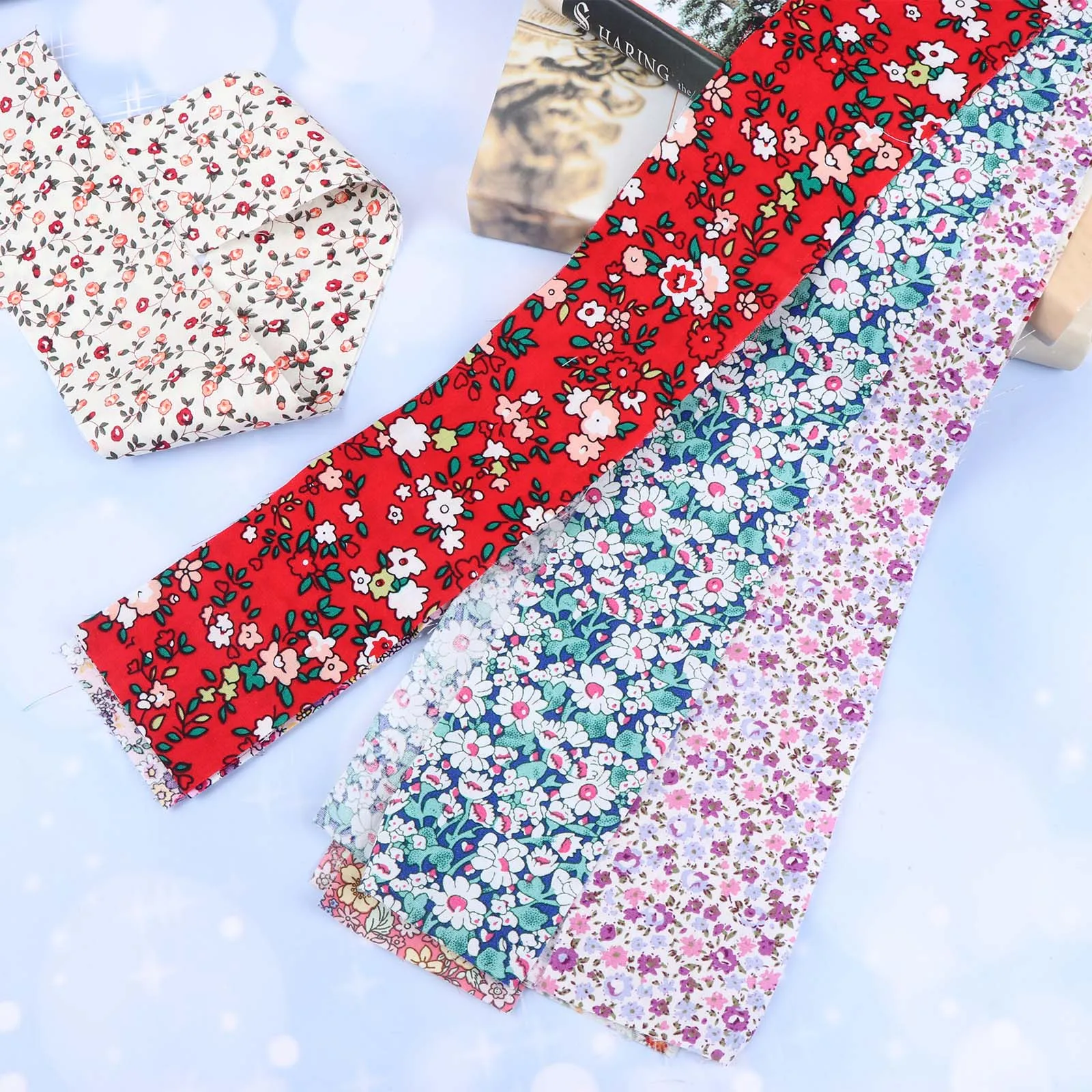 

36 Pieces Jelly Rolls Fabric Roll Fabric Strips