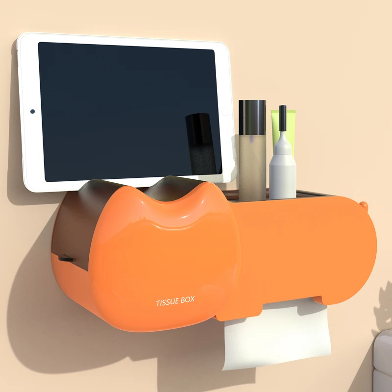 

Органайзер для туалетной бумаги DE50CZH, креативный держатель для салфеток, милая забавная подставка для туалетной бумаги, держатель для туале...