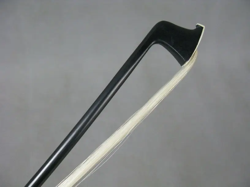 Высококачественный черный бант для скрипки из углеродного волокна 1/4 #4365|Детали и