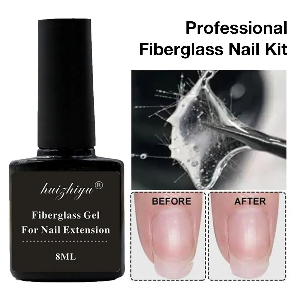 Лидер продаж 14 шт. натуральный и гибкий нетканый шелк 1 для наращивания ногтей