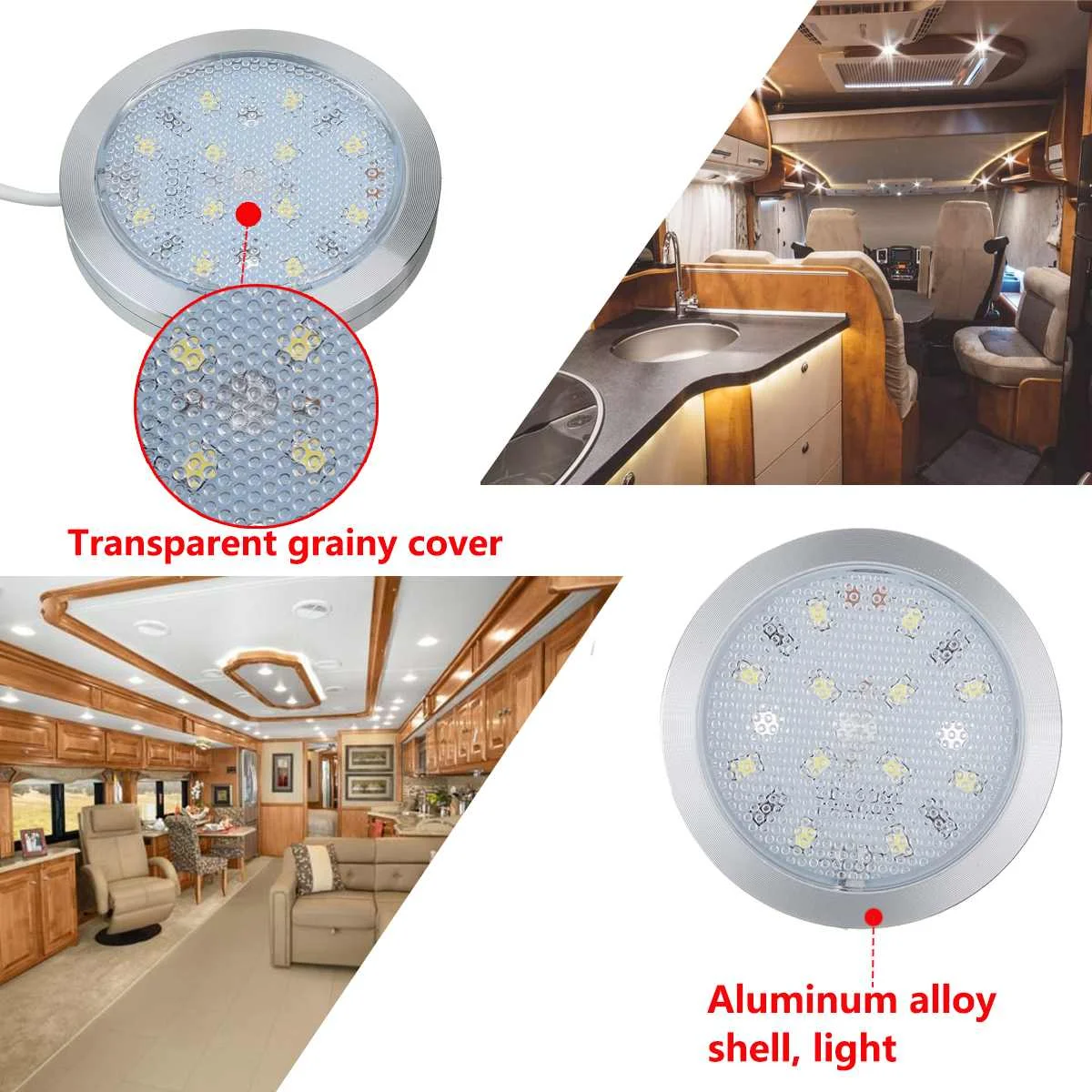 10 шт. 12 В светодиодный внутренний Точечный светильник точечный потолочный