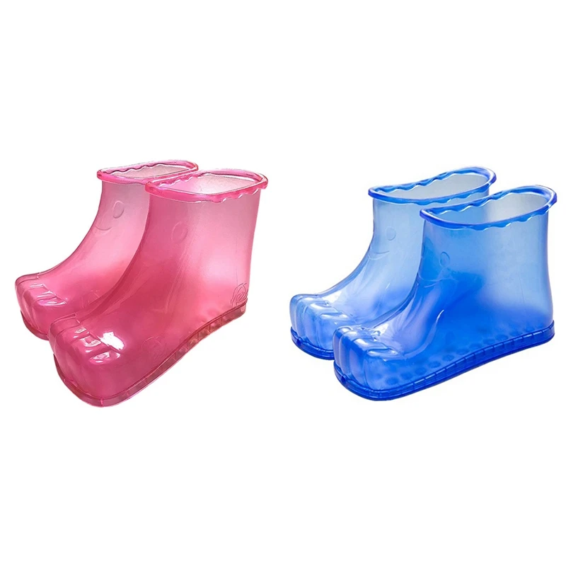 

Обувь для ванны с высокой тубой для ног, домашняя пластиковая обувь для ног, обувь для ванны для ног