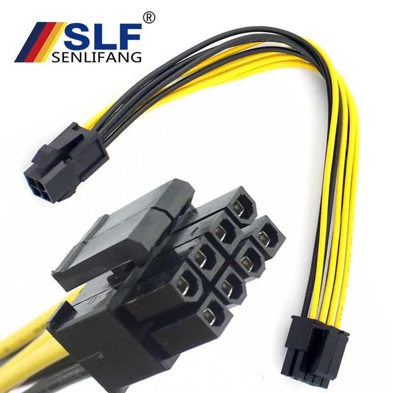 Удлинительные кабели переходник с провода 20 см для майнинга BTC 4-контактный на