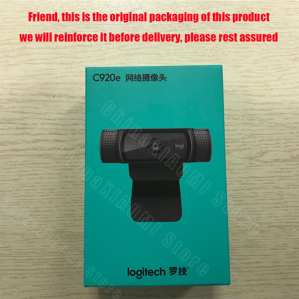 Веб-камера Logitech C920E HD 1080P Автофокус камера Full видеозвонки с стерео аудио для ПК USB |